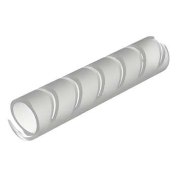 Agrupador Protector Espiral / 12.7 mm / Natural / 30.5 m (100.1 ft) / -40 a 50 °C / UL94-HB